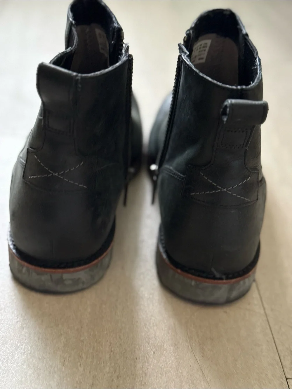 Timberland Black Leather Men's boots